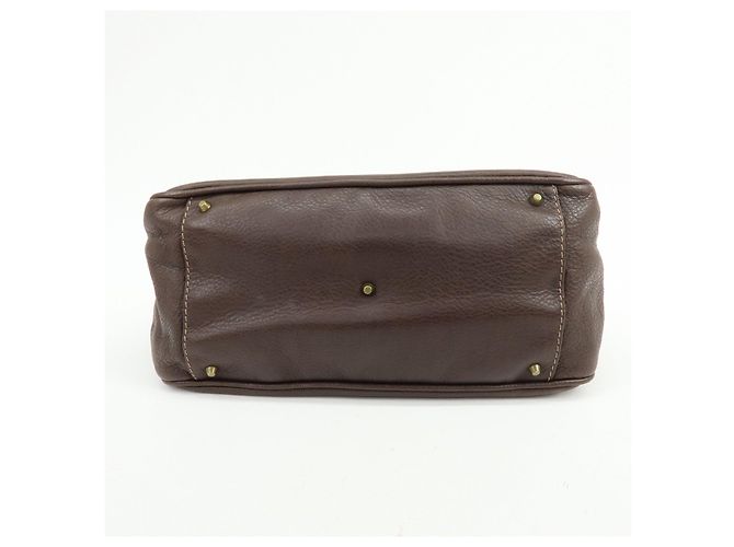 Chloé Borsa a tracolla e borsa a mano Chloe Paddington in pelle Marrone Scuro - vista 5