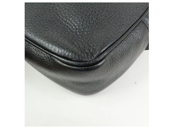 GUCCI Borsa a tracolla in pelle Interlocking G SOHO con frange Nero 308364 - vista 13