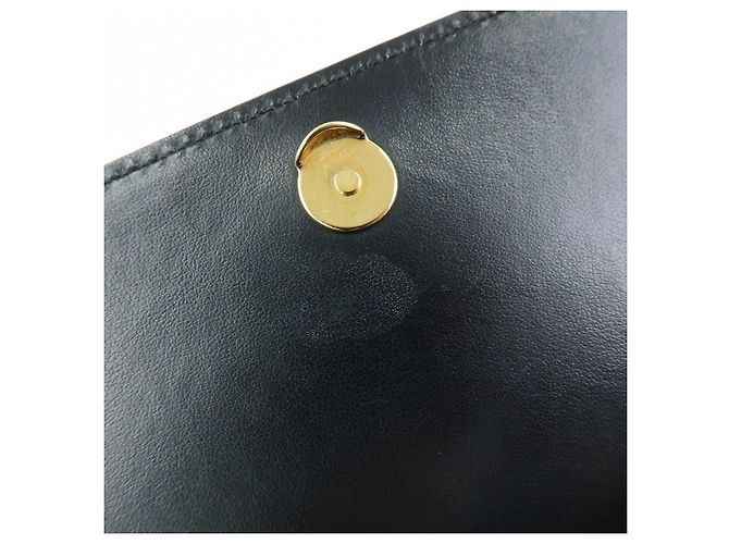 Borsa a tracolla e spalla PRADA Logo Saffiano Nylon Leather Chain Nera - vista 16