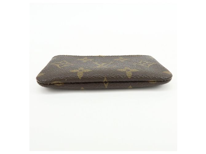 Louis Vuitton Monogram Pochette Cles Coin Case Key Case Brown M62650 - vista 5