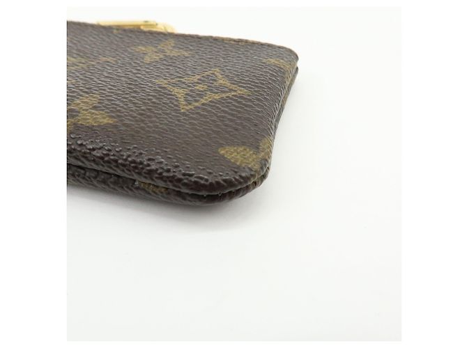 Louis Vuitton Monogram Pochette Cles Coin Case Key Case Brown M62650 - vista 7