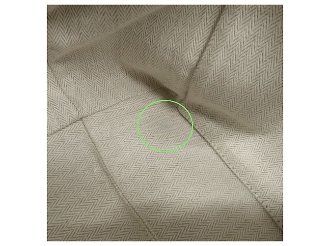 Hermès HERMES Bride A Brac GM Borsa e Pochette in Tela e Pelle Azzurro - vista 18