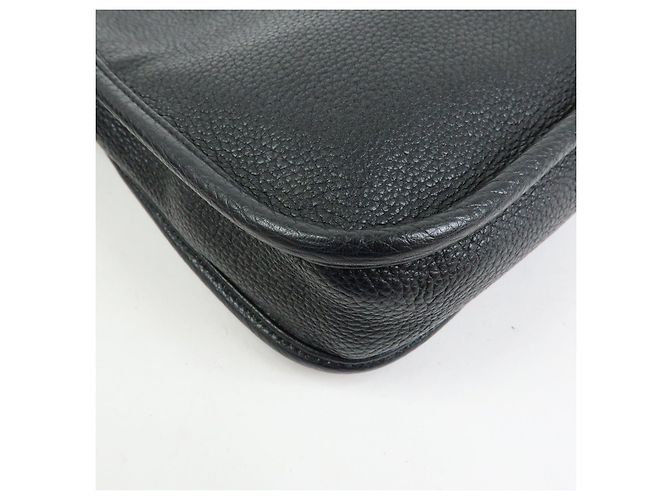 Borsa a tracolla PRADA in pelle Vitello Daino con logo triangolare Nero 1BH191 - vista 8
