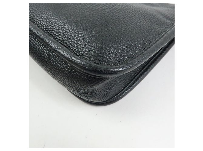 Borsa a tracolla PRADA in pelle Vitello Daino con logo triangolare Nero 1BH191 - vista 9