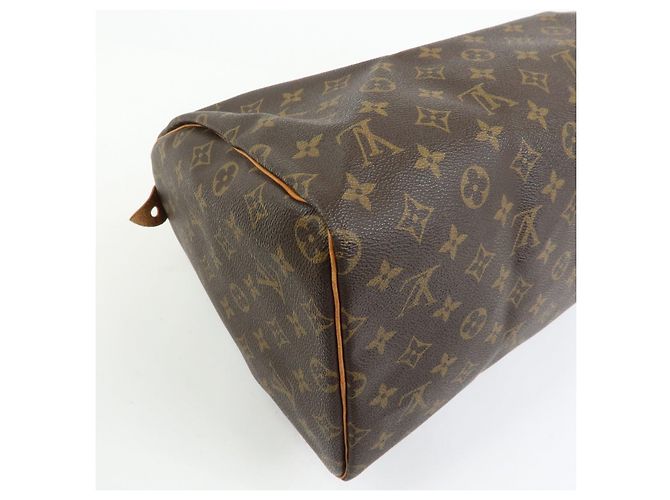 Louis Vuitton Monogram Speedy 40 Hand Bag Boston Bag Brown M41522 - vista 14