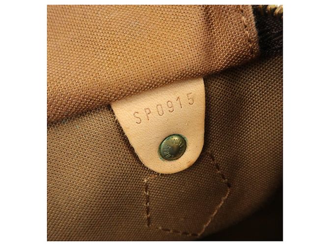 Louis Vuitton Monogram Speedy 40 Hand Bag Boston Bag Brown M41522 - vista 24