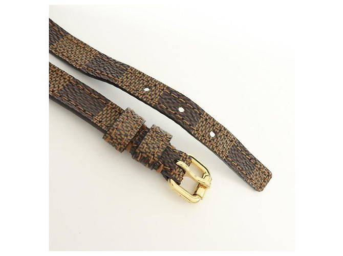 Bracciale Louis Vuitton Damier Sign It 19 Damier Ebene M6623 - vista 9