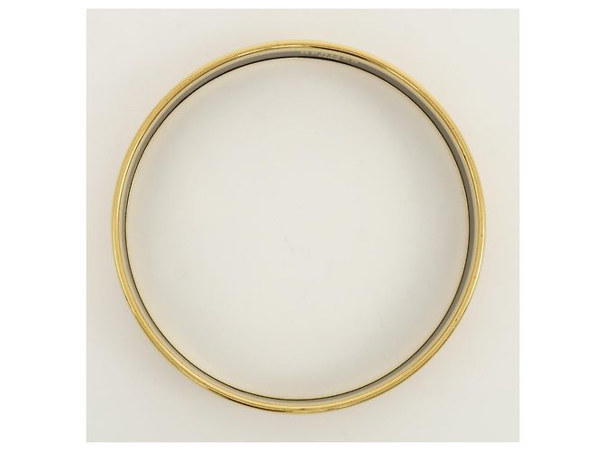 Hermès HERMES Email PM Bracciale Rigido Placcato Oro Oro Giallo - vista 5