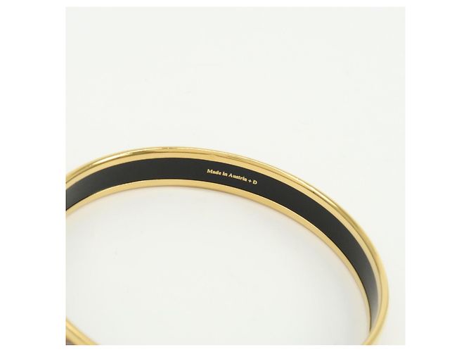 Hermès HERMES Email PM Bracciale Rigido Placcato Oro Oro Giallo - vista 9