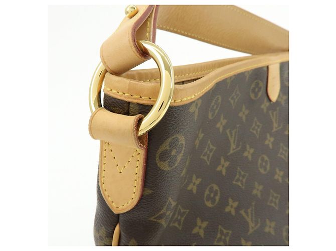 Borsa a tracolla Louis Vuitton Monogram Delightful PM Brown M40352 - vista 10