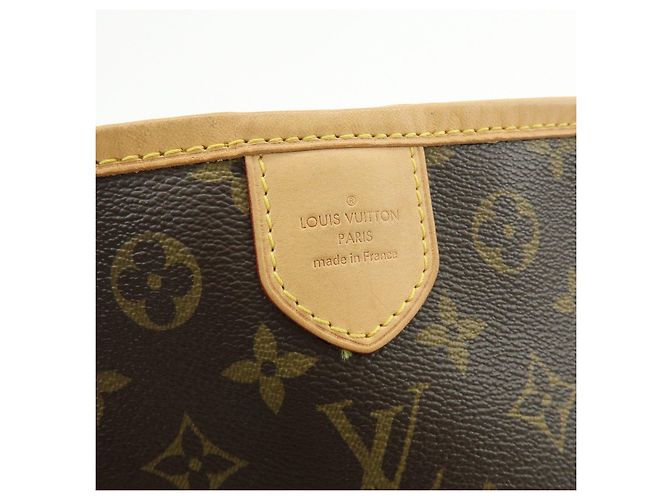 Borsa a tracolla Louis Vuitton Monogram Delightful PM Brown M40352 - vista 20