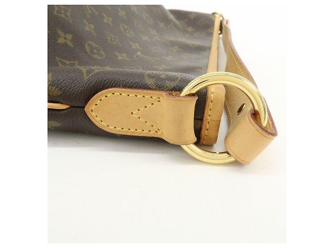 Borsa a tracolla Louis Vuitton Monogram Delightful PM Brown M40352 - vista 9