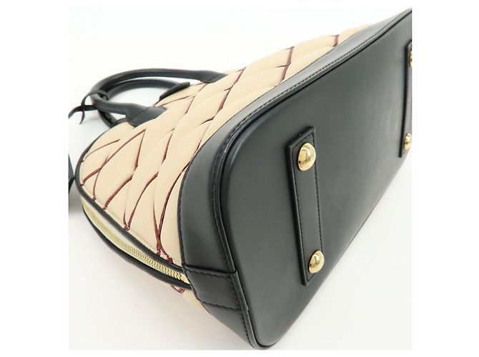 Louis Vuitton Malletage Alma PM 2Way Hand Shoulder Bag Natural M50001 - vista 10