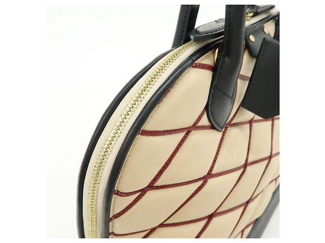 Louis Vuitton Malletage Alma PM 2Way Hand Shoulder Bag Natural M50001 - vista 13
