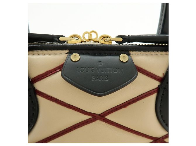 Louis Vuitton Malletage Alma PM 2Way Hand Shoulder Bag Natural M50001 - vista 19