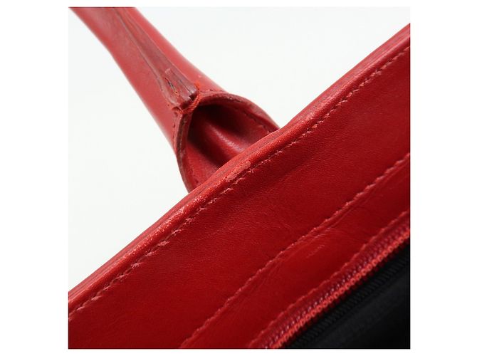 Borsa Tote GUCCI GG Canvas Leather Beige Rosso 002・1119 - vista 20