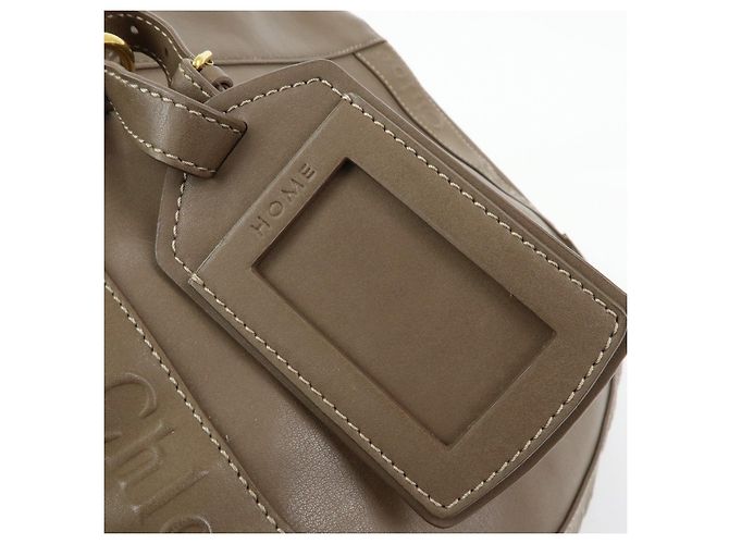 Chloé Borsa a tracolla Chloe Eden in pelle Marrone - vista 14