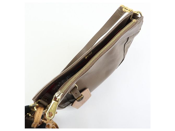 Chloé Borsa a tracolla Chloe Eden in pelle Marrone - vista 18