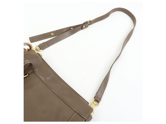 Chloé Borsa a tracolla Chloe Eden in pelle Marrone - vista 6