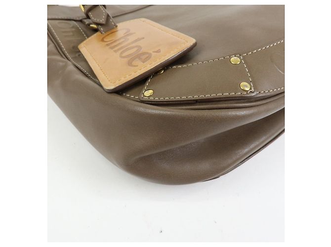 Chloé Borsa a tracolla Chloe Eden in pelle Marrone - vista 7