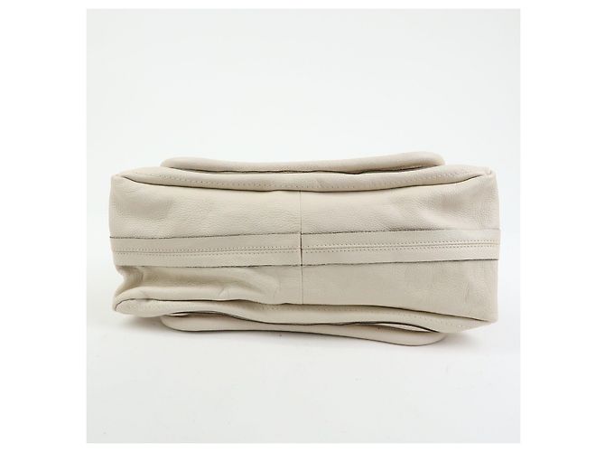 Chloé Borsa 2Way Chloe Paraty in pelle Borsa a tracolla Borsa a mano Ivory - vista 5
