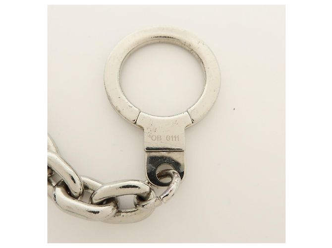 Louis Vuitton Chaine Ancre XL Bag Charm Key Holder Silver M65758 - vista 11