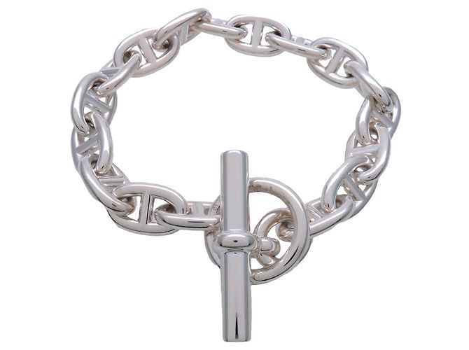 Chaîne d'ancre Hermès HERMES Chaine d'Ancre MM Bracelet SV925 Silver - vista 2