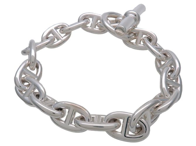 Chaîne d'ancre Hermès HERMES Chaine d'Ancre MM Bracelet SV925 Silver - vista 3