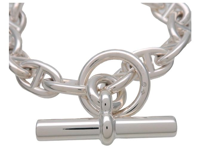 Chaîne d'ancre Hermès HERMES Chaine d'Ancre MM Bracelet SV925 Silver - vista 4