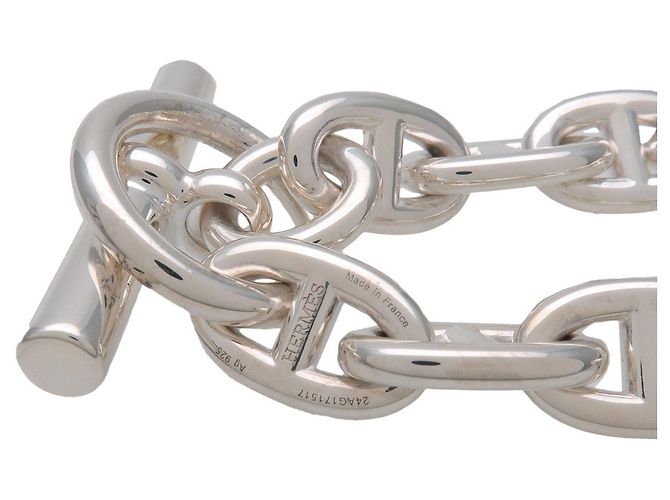 Chaîne d'ancre Hermès HERMES Chaine d'Ancre MM Bracelet SV925 Silver - vista 5