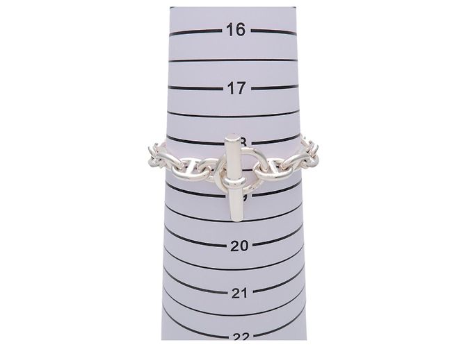 Chaîne d'ancre Hermès HERMES Chaine d'Ancre MM Bracelet SV925 Silver - vista 6