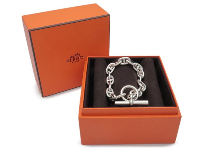 Chaîne d'ancre Hermès HERMES Chaine d'Ancre MM Bracelet SV925 Silver - vista 7