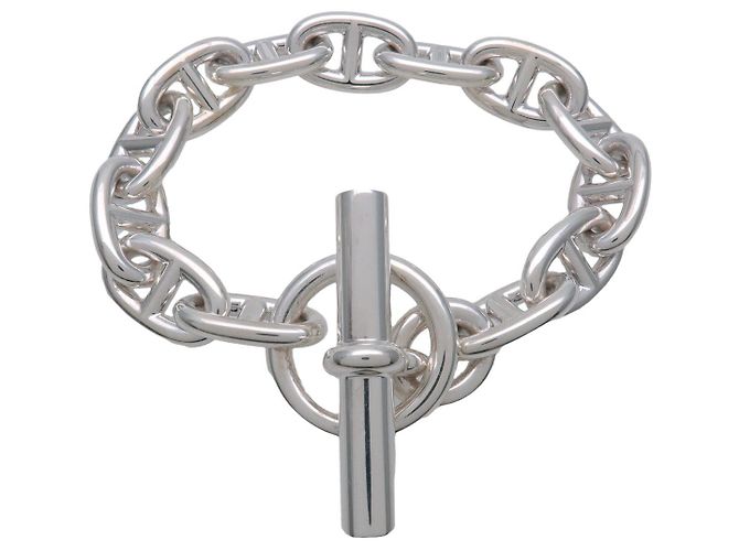 Chaîne d'ancre Hermès HERMES Chaine d'Ancre MM Bracelet SV925 Silver - vista 2
