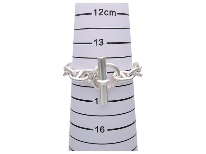 Chaîne d'ancre Hermès HERMES Chaine d'Ancre MM Bracelet SV925 Silver - vista 6