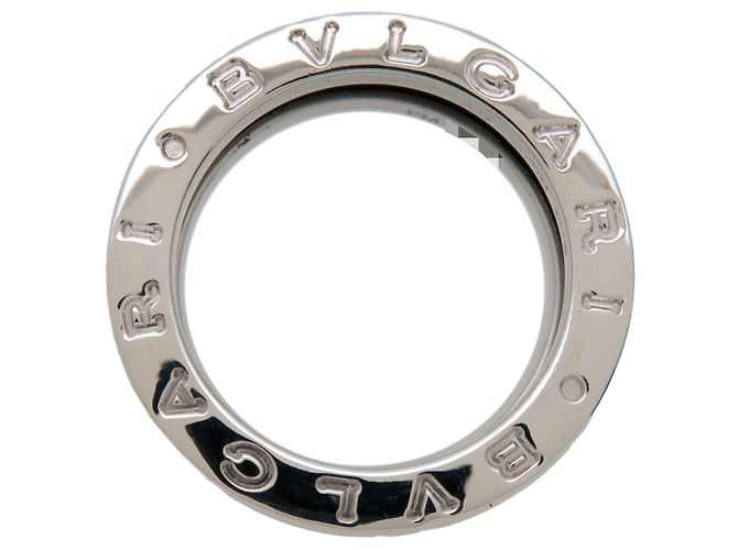 Bulgari BVLGARI B-Zero1 Save the Children Ring SV925 Schwarze Keramik #49 US4.5 - Ansicht 3