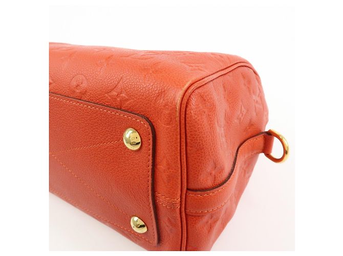Louis Vuitton Monogram Empreinte Speedy Bandouliere 25 Orient M40758 - vista 13