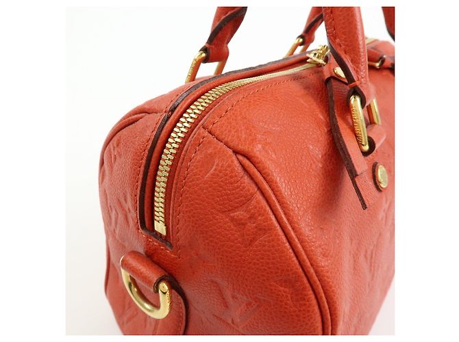 Louis Vuitton Monogram Empreinte Speedy Bandouliere 25 Orient M40758 - vista 14