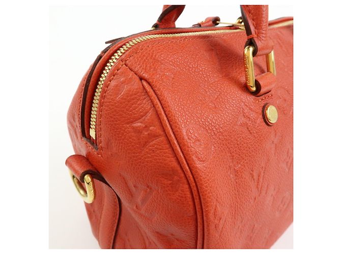 Louis Vuitton Monogram Empreinte Speedy Bandouliere 25 Orient M40758 - vista 16