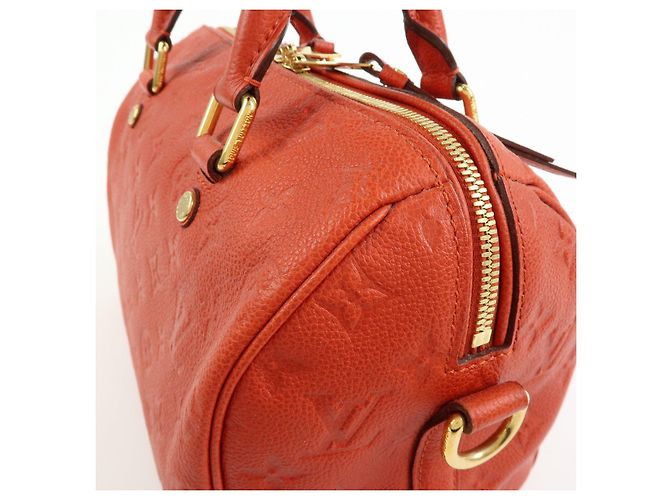 Louis Vuitton Monogram Empreinte Speedy Bandouliere 25 Orient M40758 - vista 17