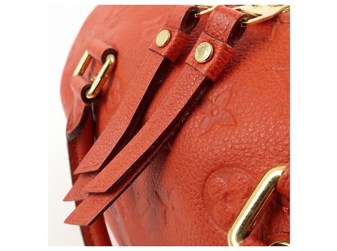 Louis Vuitton Monogram Empreinte Speedy Bandouliere 25 Orient M40758 - vista 19