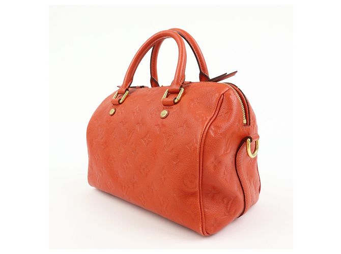 Louis Vuitton Monogram Empreinte Speedy Bandouliere 25 Orient M40758 - vista 3