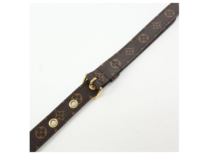 Louis Vuitton Monogram Adjustable Shoulder Strap Brown J60068 - view 7