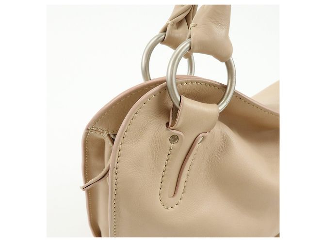 Céline Borsa a spalla e borsa a mano CELINE Bittersweet in pelle Pink Beige - vista 12