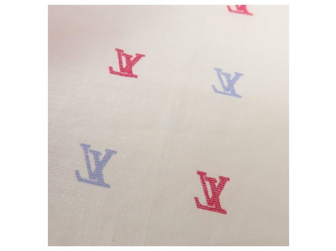 Louis Vuitton Monogram Cotton 100% Scarf Handkerchief Multicolor - vista 10