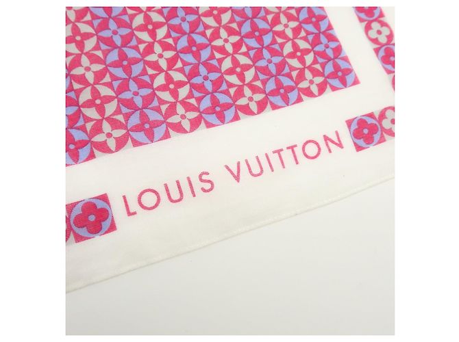 Louis Vuitton Monogram Cotton 100% Scarf Handkerchief Multicolor - vista 11