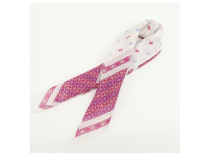 Louis Vuitton Monogram Cotton 100% Scarf Handkerchief Multicolor - vista 13