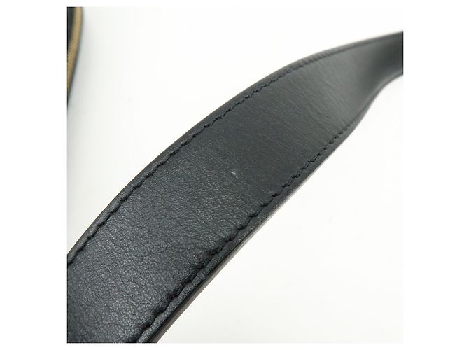 Céline Borsa a tracolla messenger CELINE Triumph in pelle Marrone Nero - vista 8