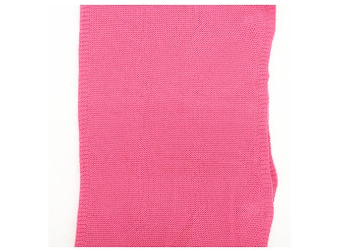 Louis Vuitton Echarpe LV Collage Wool 100% Scarf Stole Pink M71136 - vista 10