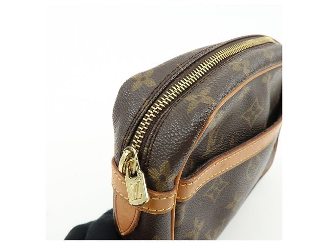 Louis Vuitton Monogram Compiegne 23 Pouch Clutch Bag Brown M51845 - vista 11