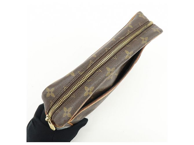 Louis Vuitton Monogram Compiegne 23 Pouch Clutch Bag Brown M51845 - vista 12